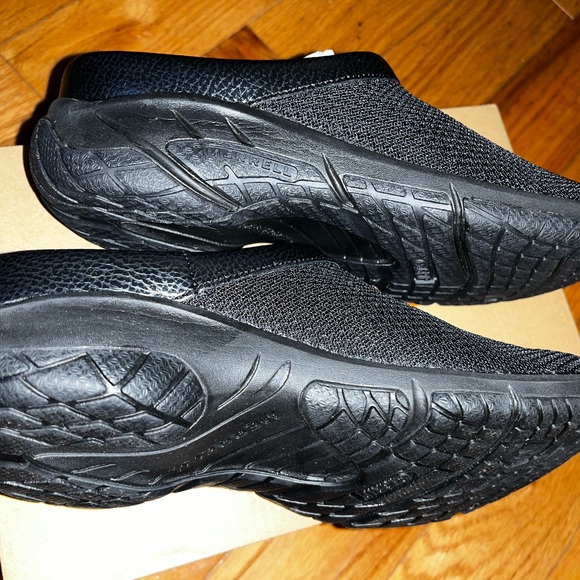 NEW Merrell Encore Breeze 4 Black Metallic Clogs Slip Ons 7.5 - Picture 3 of 4
